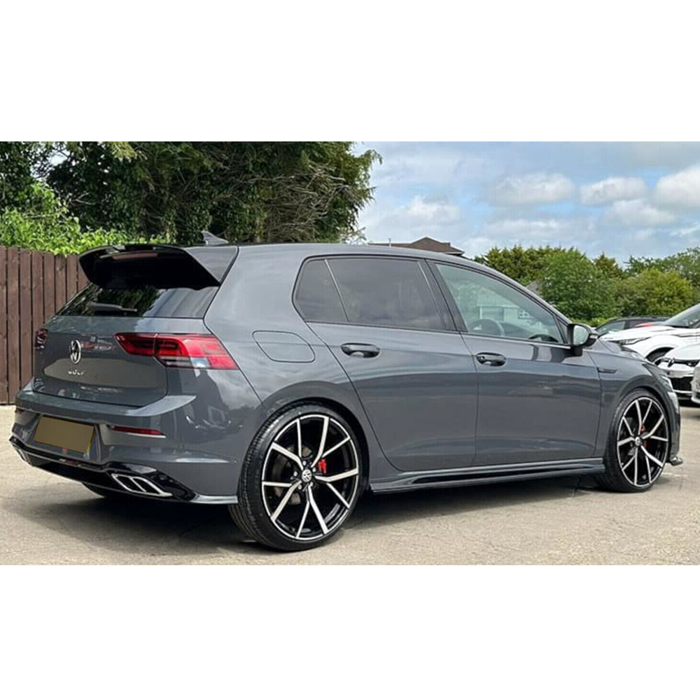 VW GOLF MK8 GTI / R 2020+ - SIDE SKIRT GLOSS BLACK