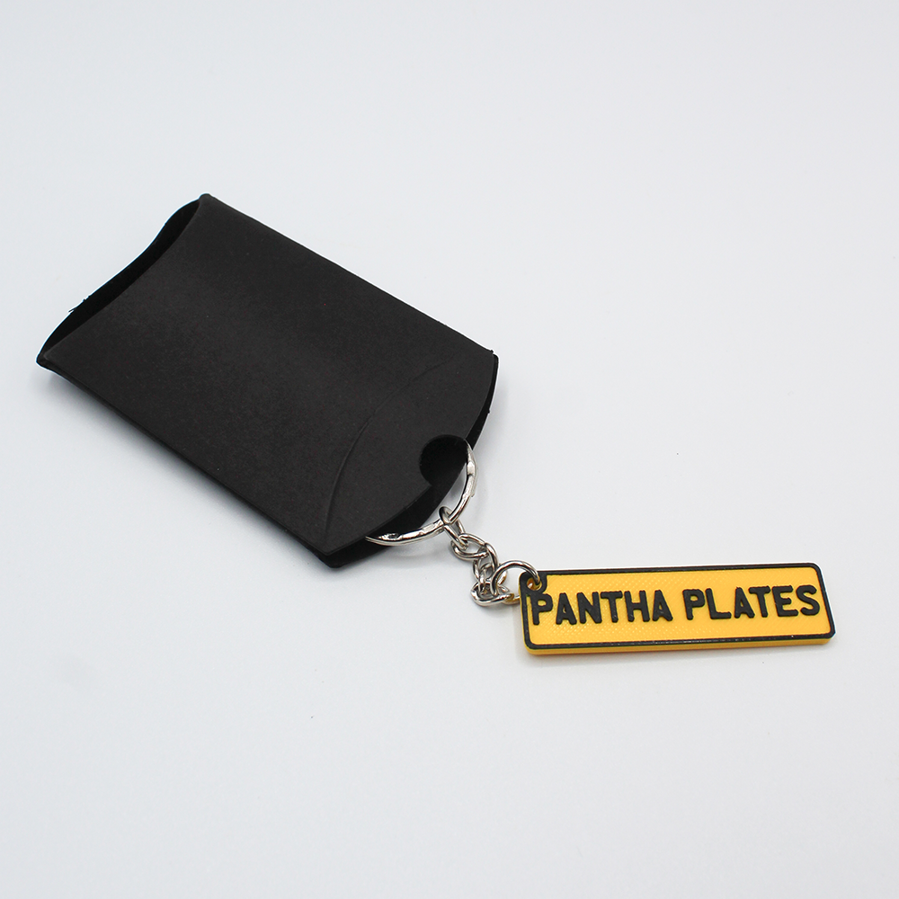 Create Your Own Number Plate Keyring