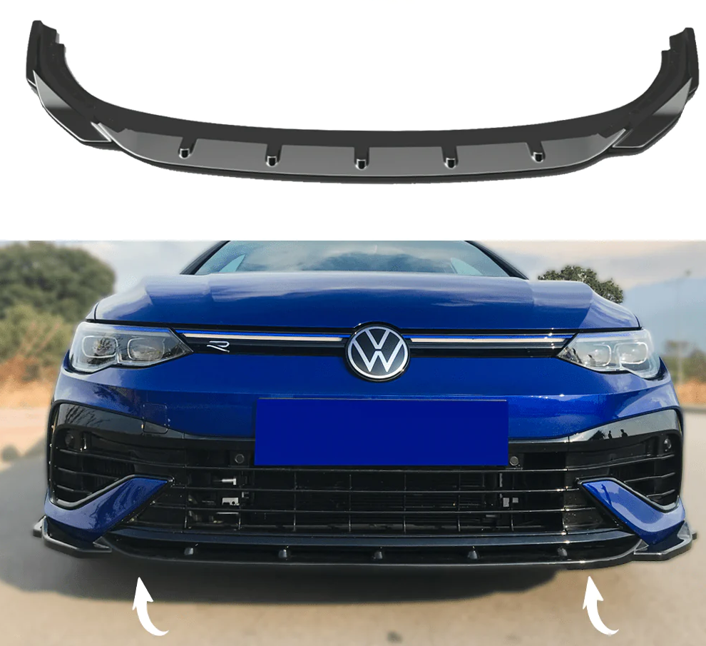 VW Golf Mk8 R 2020+ Front Splitter